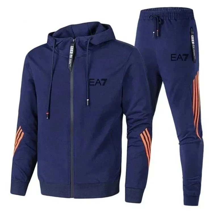 navy blue with black