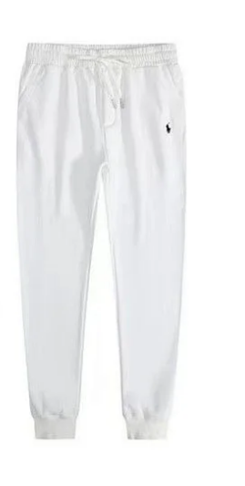 白色黑标裤子