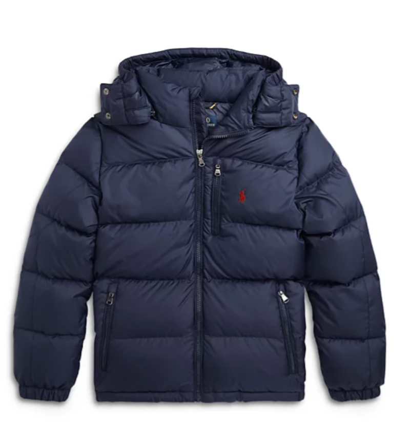 Ralph Lauren最高品质-90%白绒-藏青色