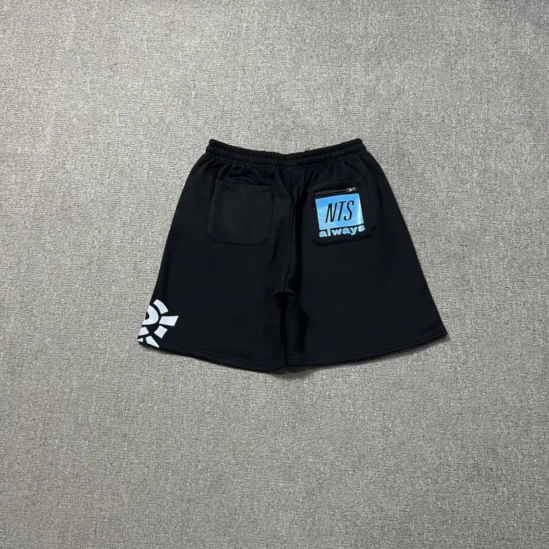 AD215黑蓝短裤