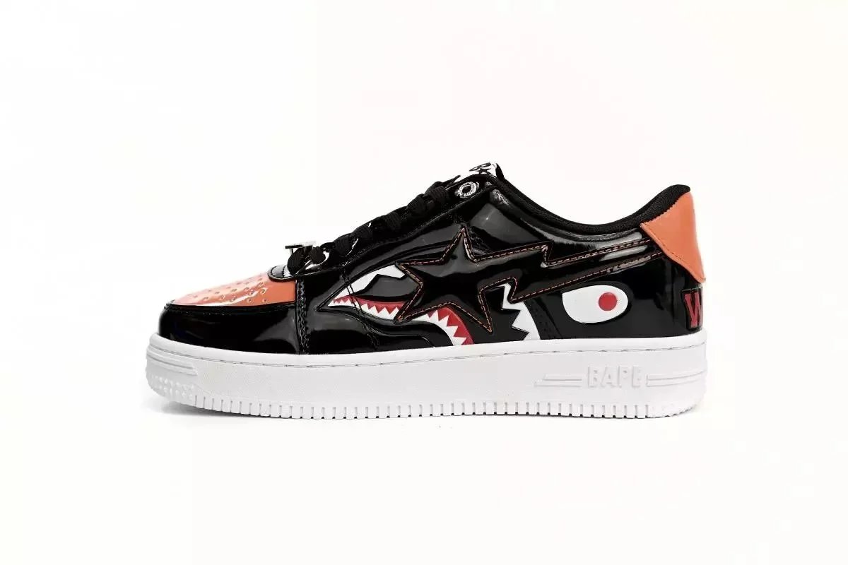 Mad Shark Black Orange