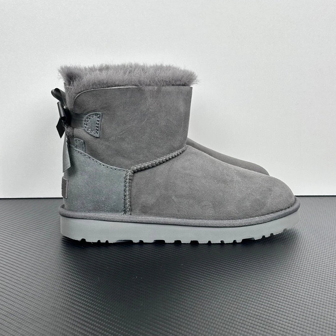 UGG 单丝带蝴蝶结 灰色 1016501-GREY