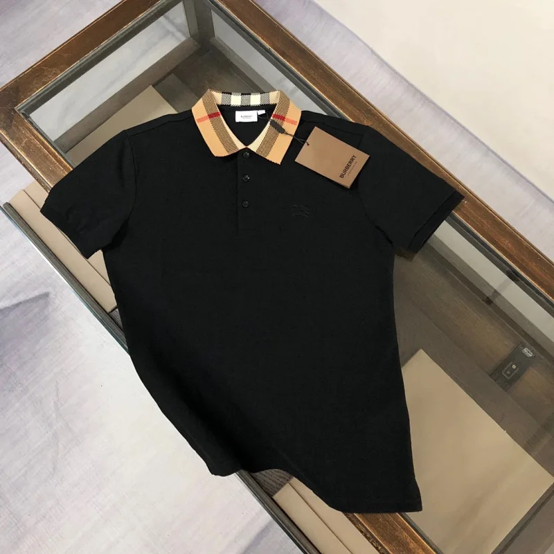 Burberry-黑色polo