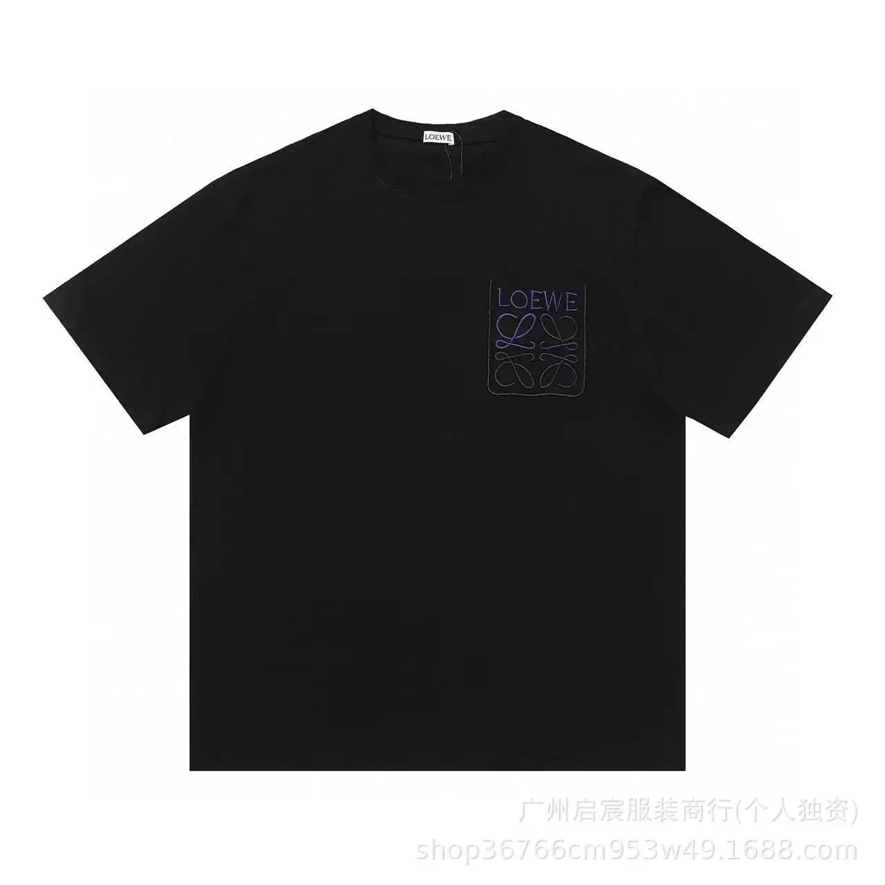 A008绣花黑色