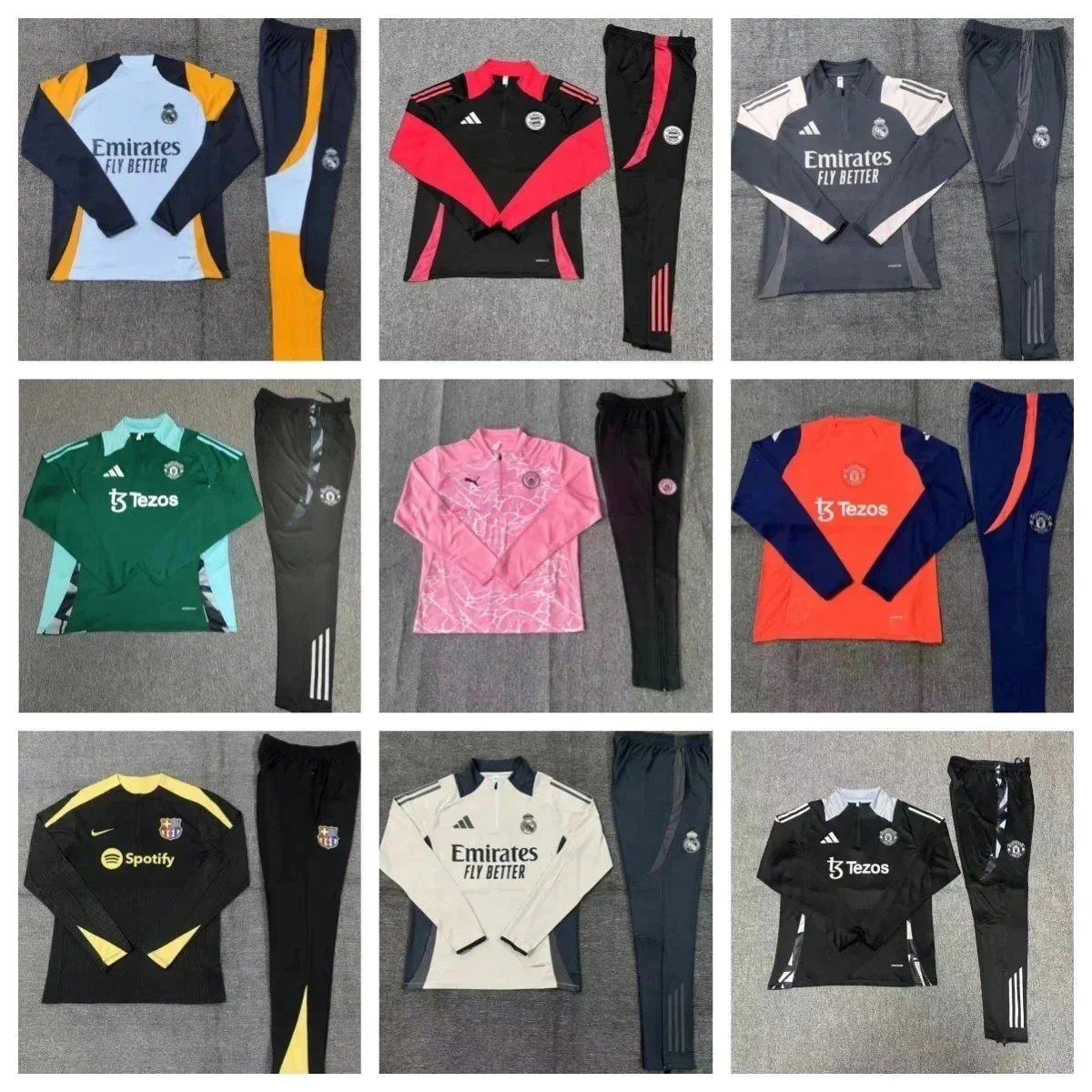 Official Football Training Kits for Men and Women