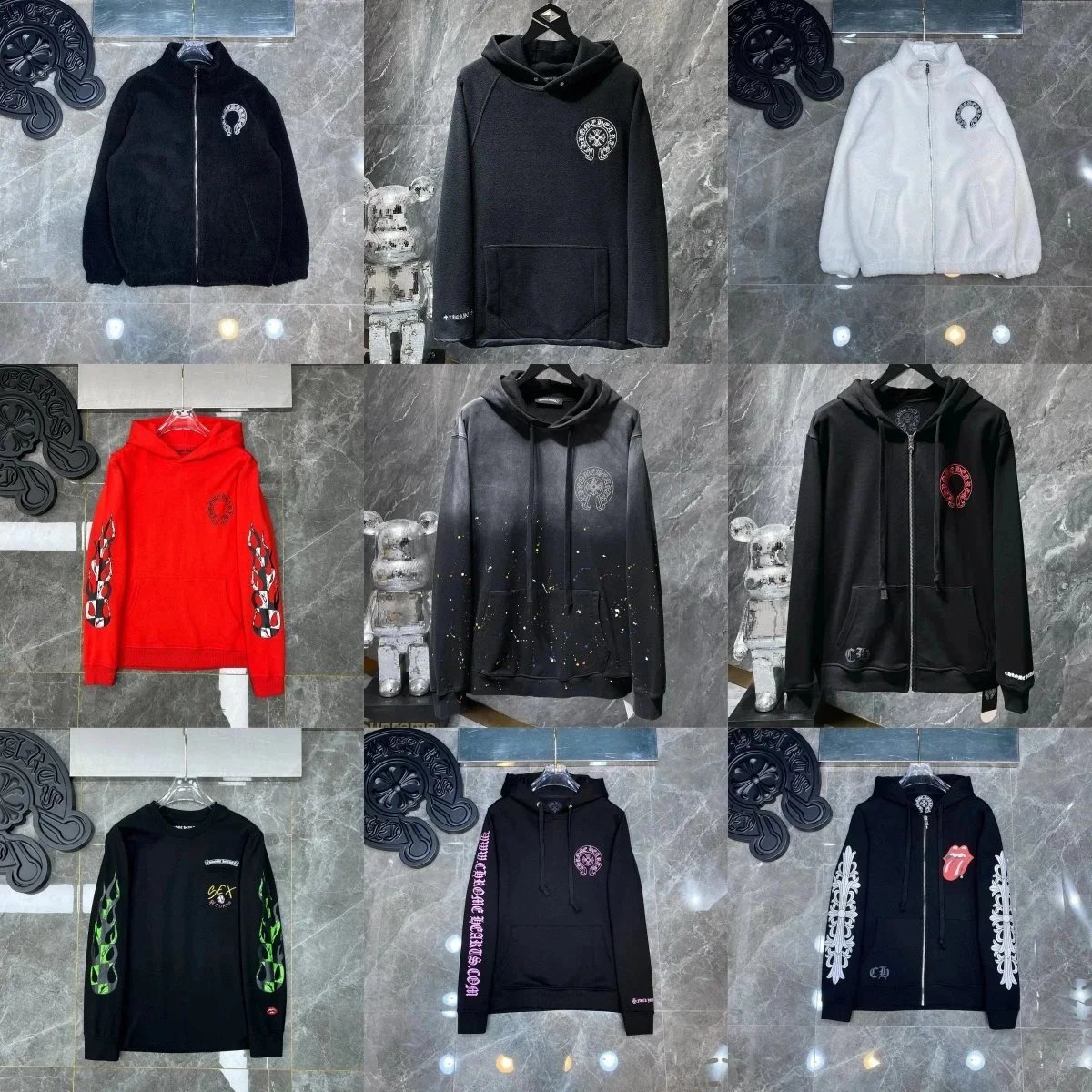 Chrome Hearts Hoodies Sweatshirts Men's Fashion Streetwear