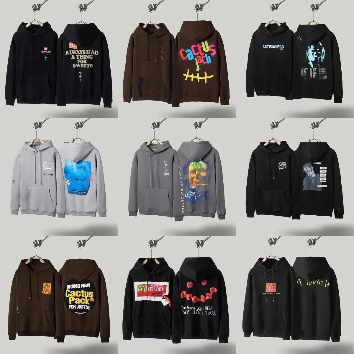 Cactus Jack Hoodie Collection Travis Scott Merchandise
