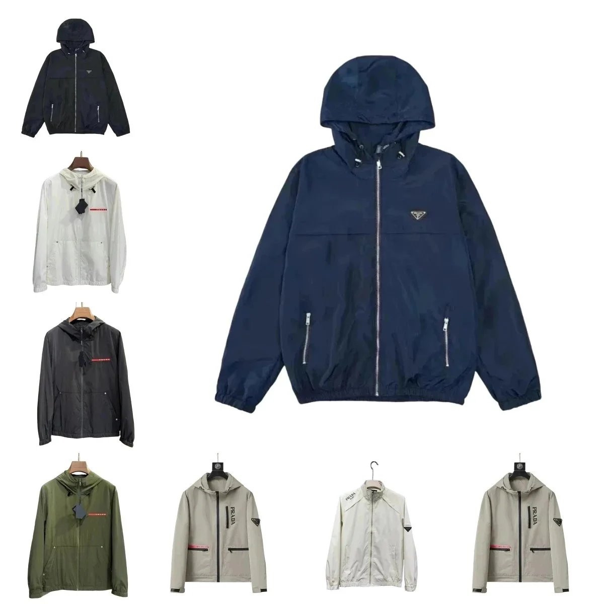 Prada Lightweight Hooded Jacket for Men