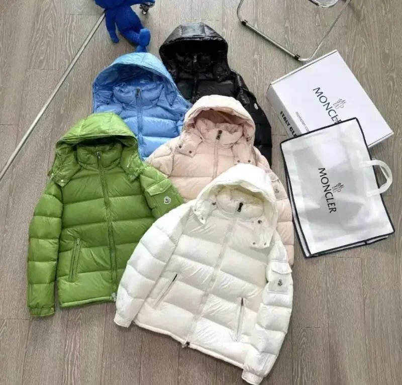 MONCLER Down Jacket Women Winter Warm Hooded Puffer Coat