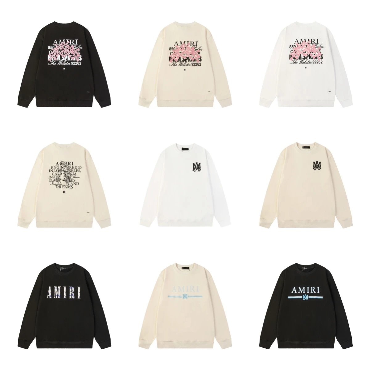 AMIRI Sweatshirts Collection - Premium Streetwear for Men