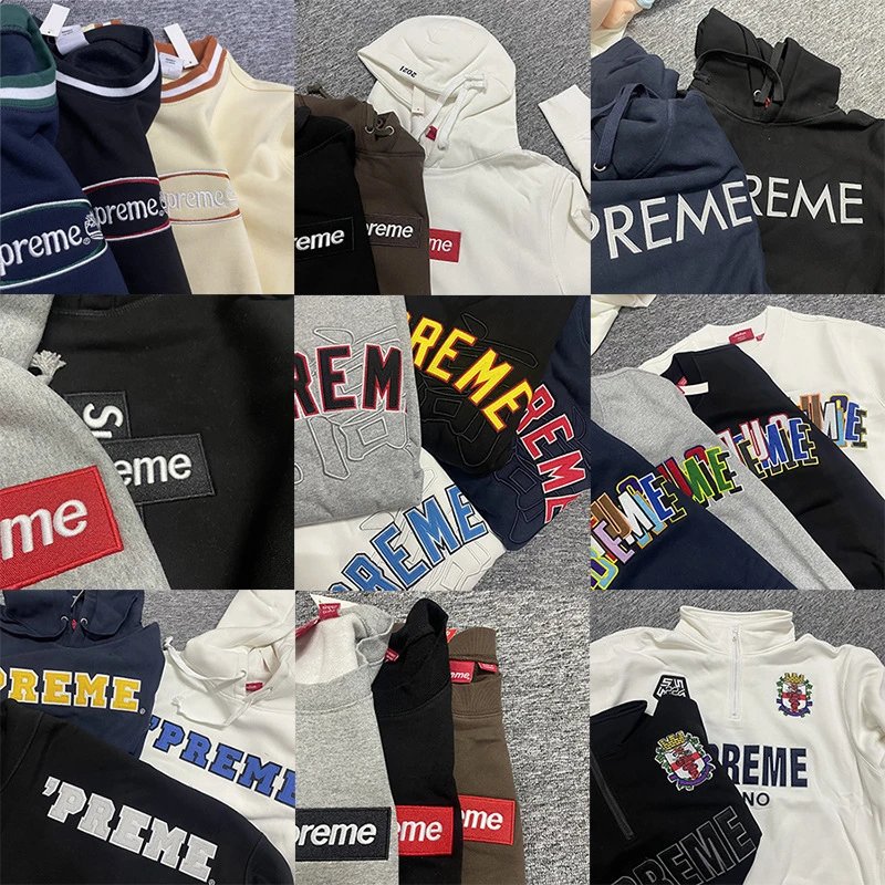 Supreme Hoodies Sweatshirts T-Shirts Streetwear Fashion