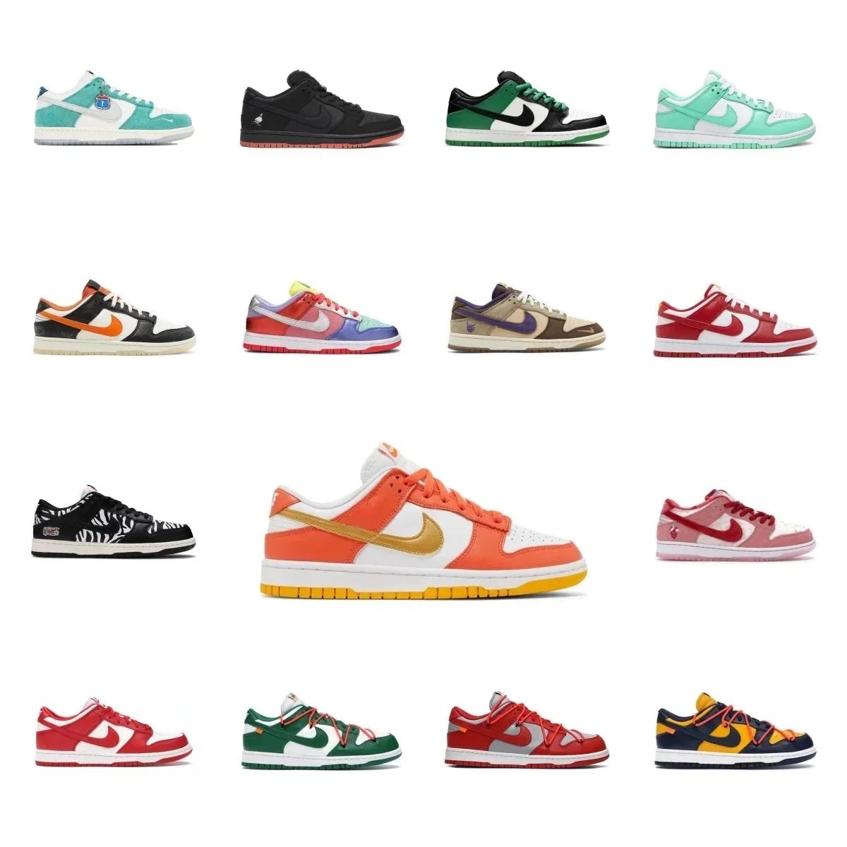 Nike Dunk Low Sneakers Collection - Limited Edition Colorways
