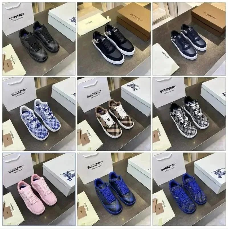 Burberry Sneakers for Men and Women Fashion Casual Shoes