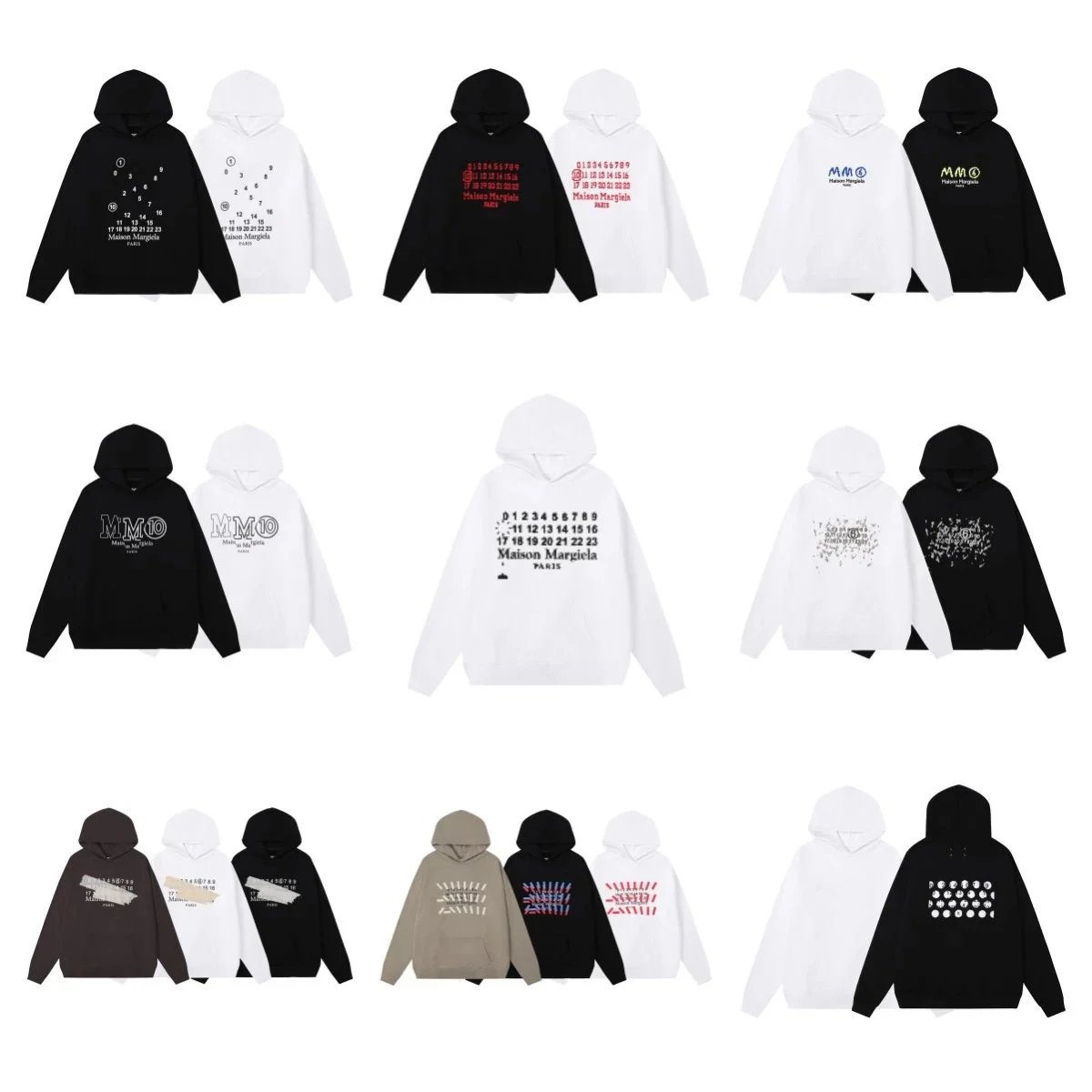 Maison Margiela Hoodies Sweatshirts for Men Women
