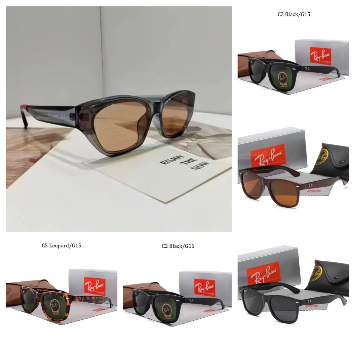 Ray-Ban Wayfarer Sunglasses Classic Black G15 Lens