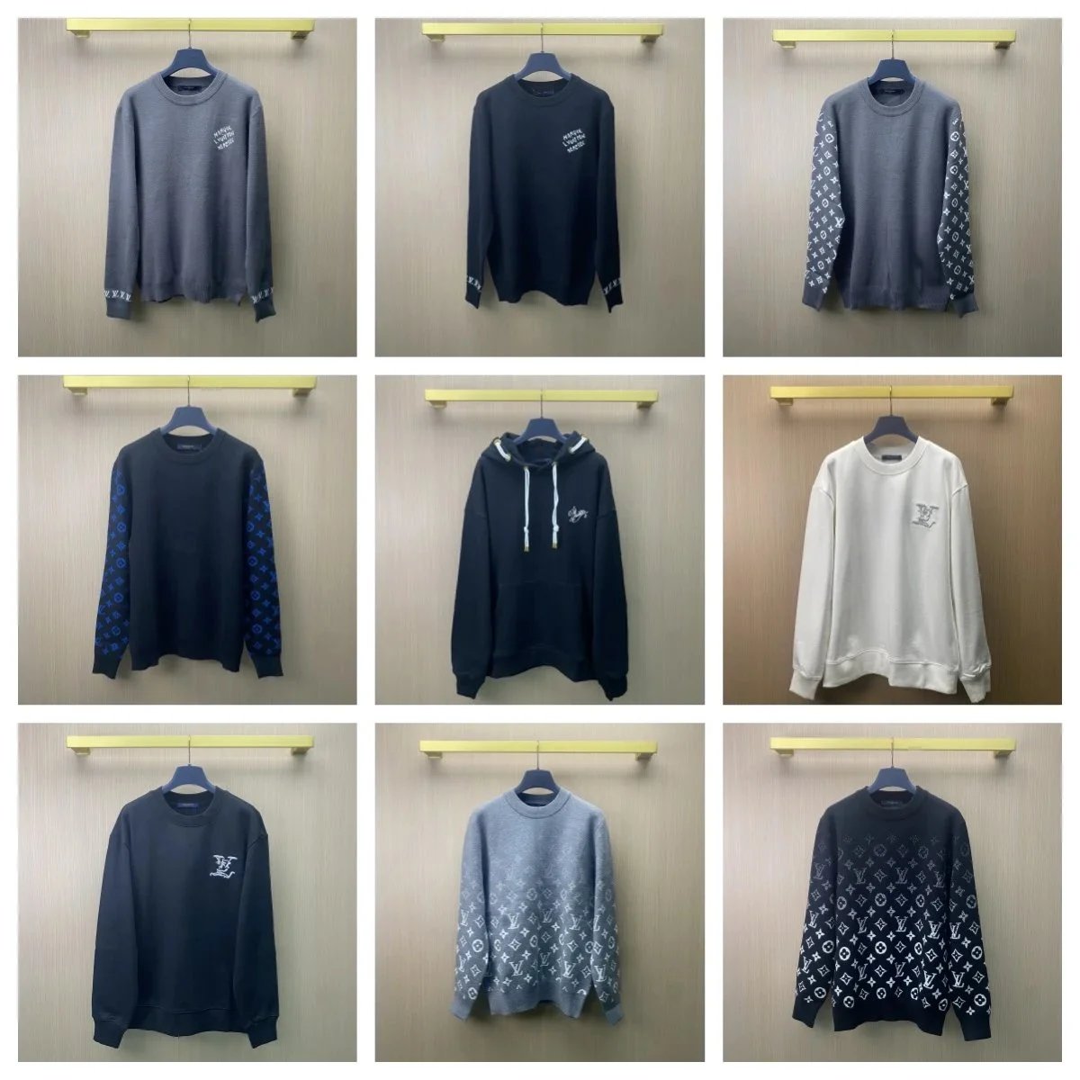 Luxury Louis Vuitton Sweatshirts and Hoodies for Men