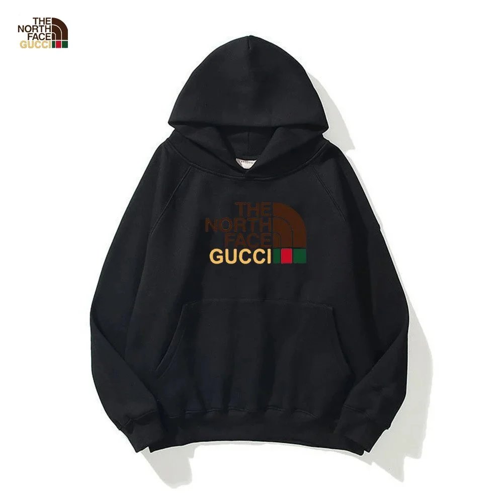 The North Face x Gucci Collaborative Hoodie Black