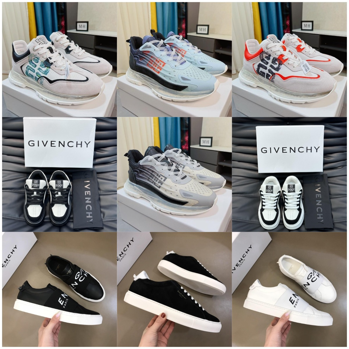 Givenchy Sneakers Fashion Sport Shoes Men Women Designer Brand