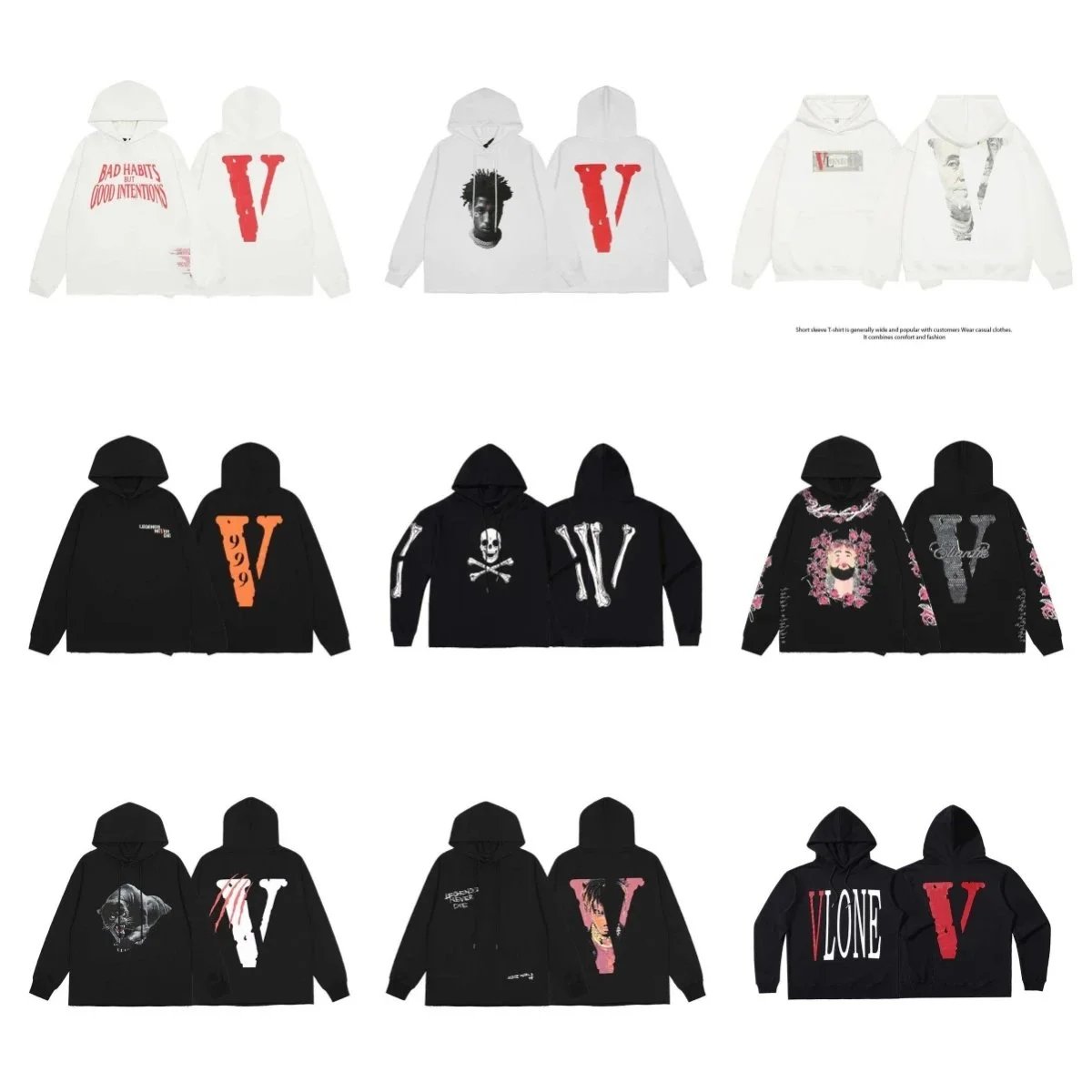VLONE Hoodies Sweatshirts Streetwear Fashion