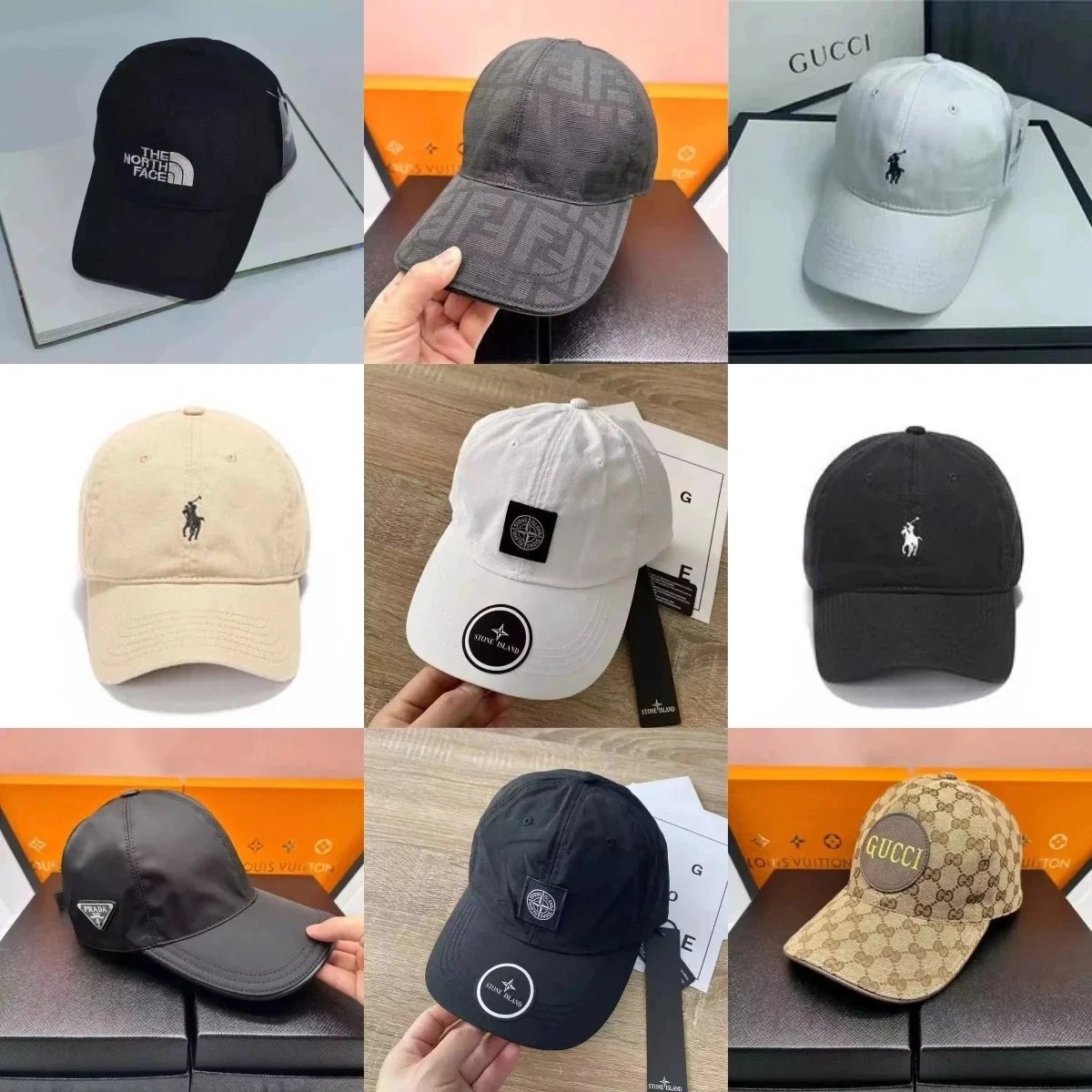 Gucci Logo Baseball Cap Men Women Fashion Brand Hat