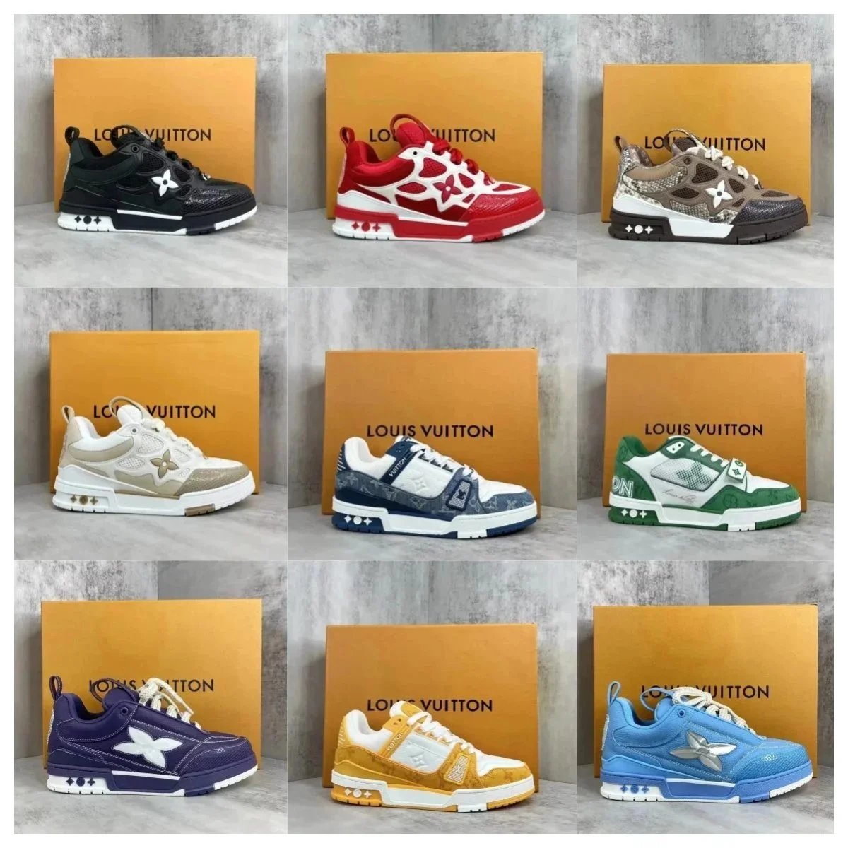 Louis Vuitton Sneakers Collection Luxury Fashion Shoes