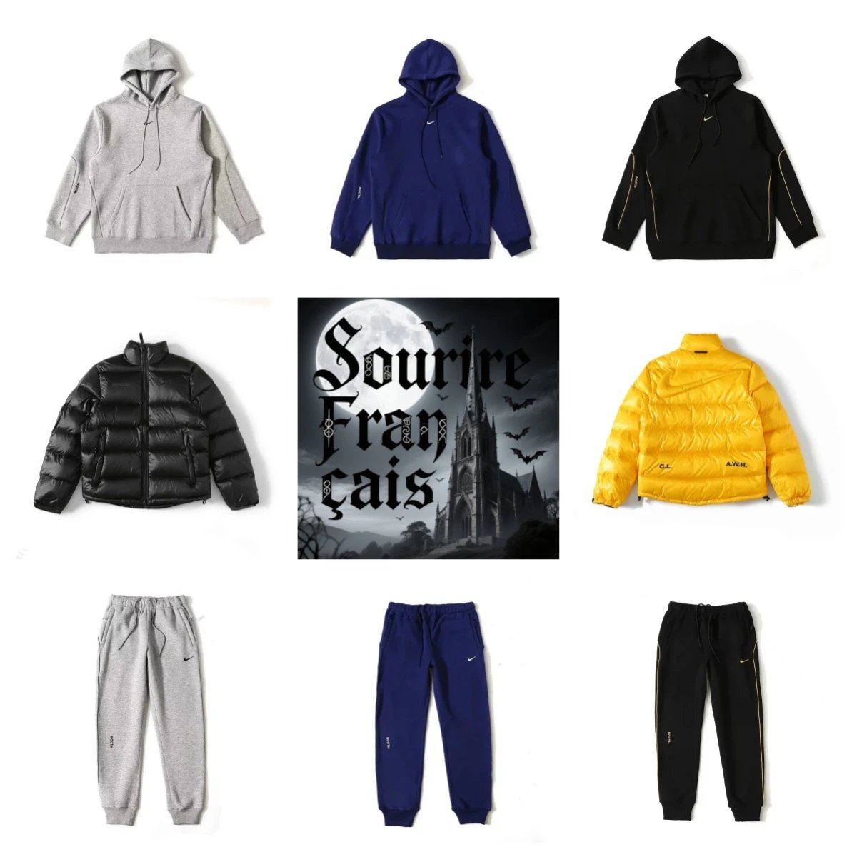 Nike Hoodies Sweatshirts Jackets Pants for Men and Women