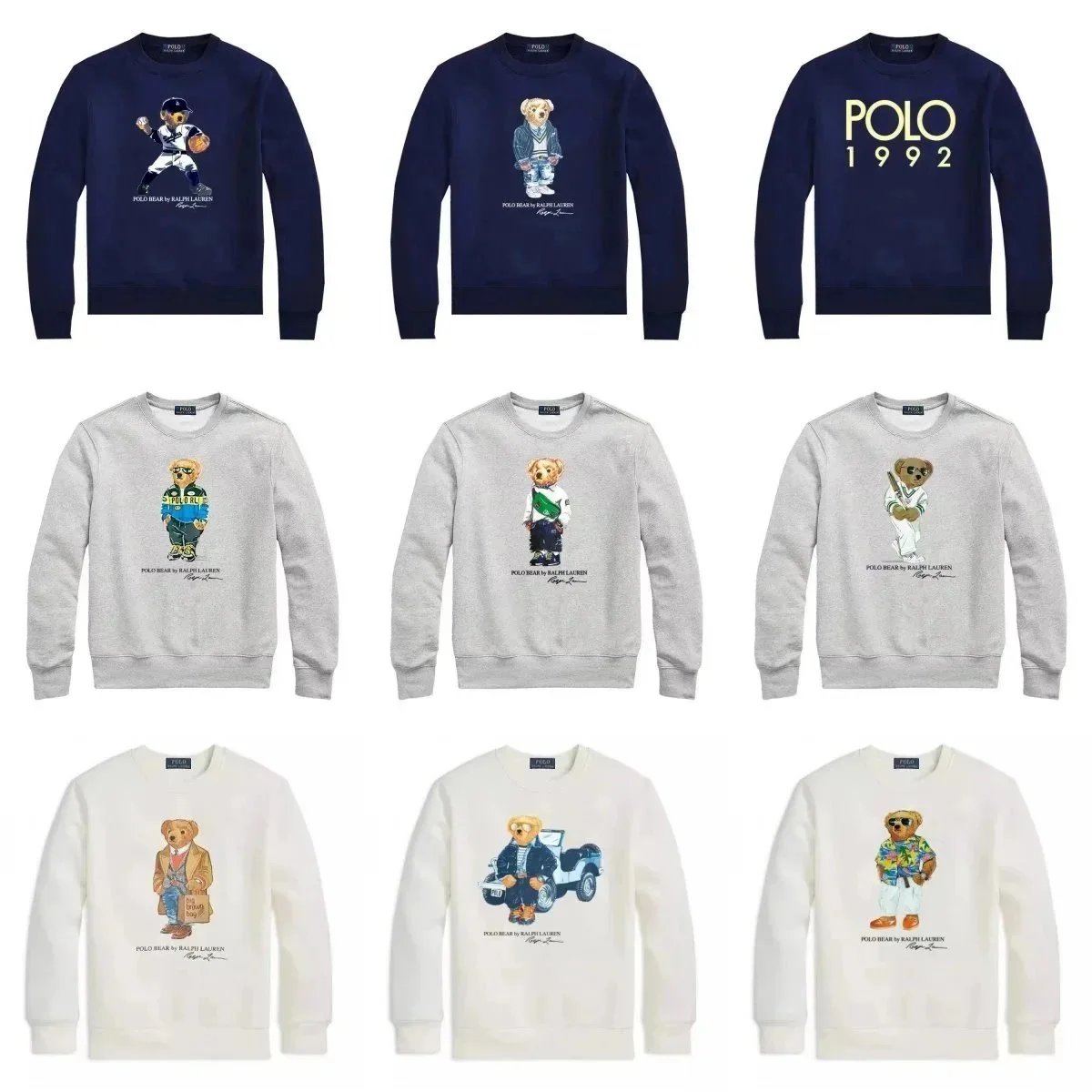 Polo Bear Crewneck Sweatshirt by Ralph Lauren
