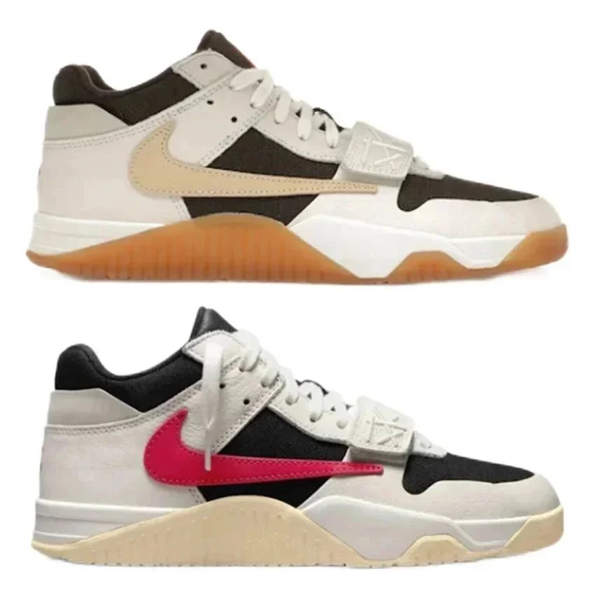 Nike Air Force 1 Low Sneakers White Black Red