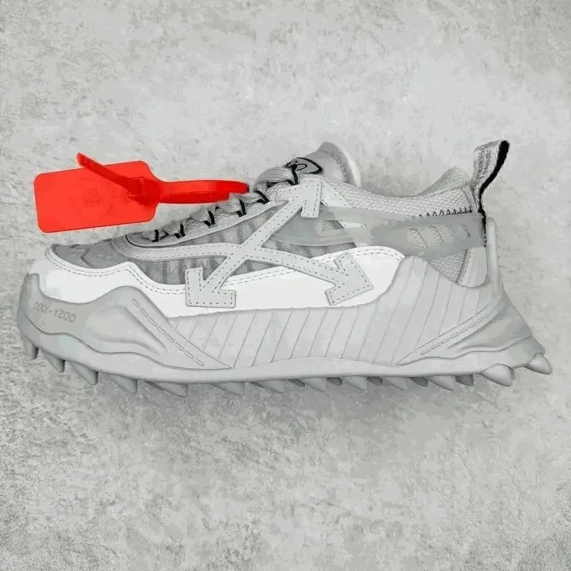 Y-3 Y-300 White Grey Sneakers Men's Fashion Sport Shoes