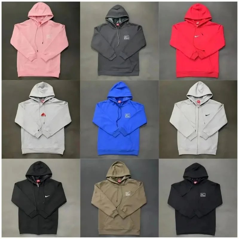 Nike Hoodie Sweatshirt Men's Casual Sportswear Hooded Jacket