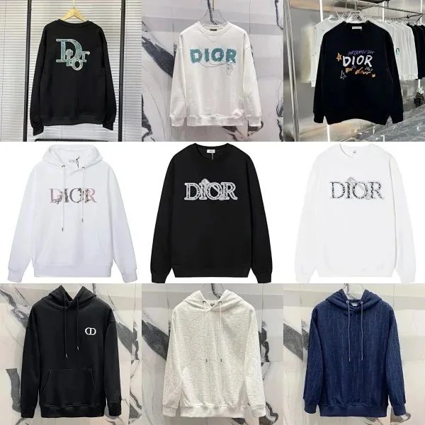 Dior Logo Hoodies and Sweatshirts for Men and Women