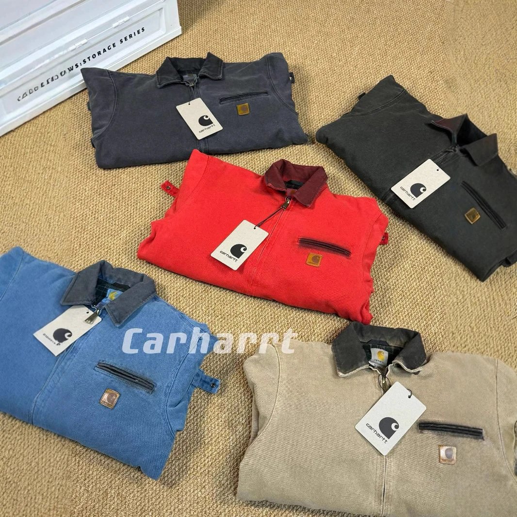 Carhartt Zip-Up Fleece Sweaters in Multiple Colors
