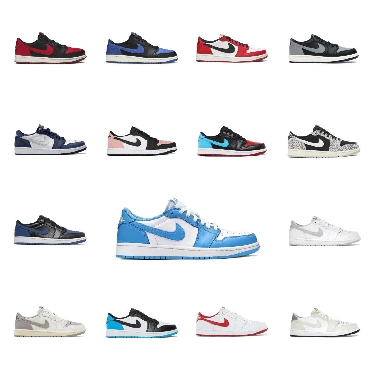 Nike Air Jordan 1 Low Sneakers Men's Basketball Shoes