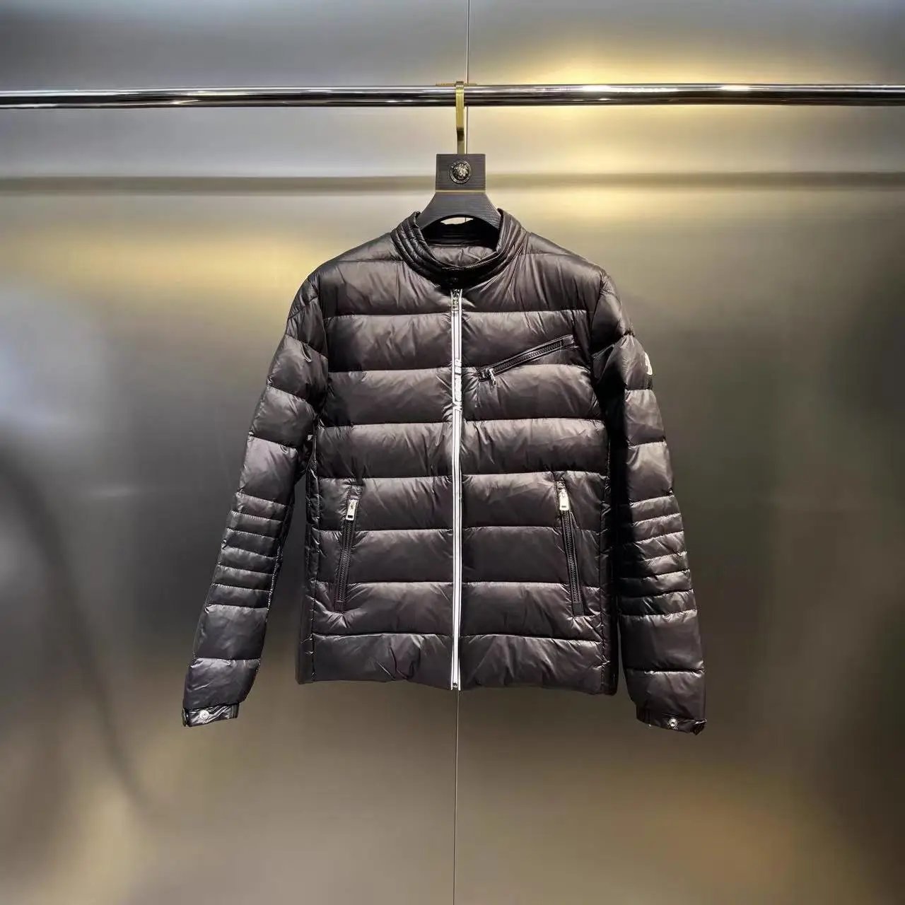 Moncler Black Down Jacket Men's Winter Warm Puffer Coat