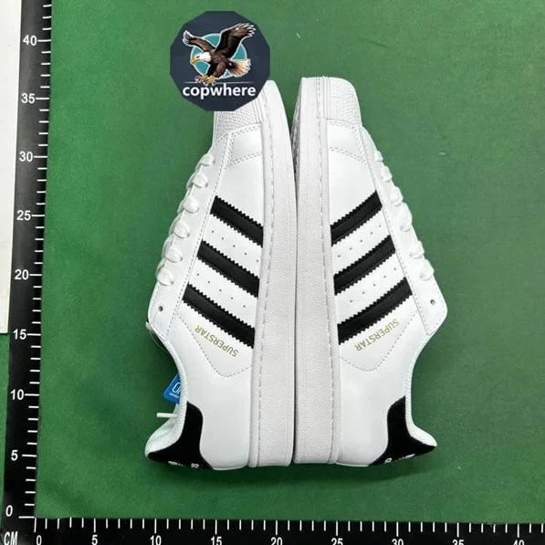 Adidas Superstar White Black Sneakers Classic Leather Shoes