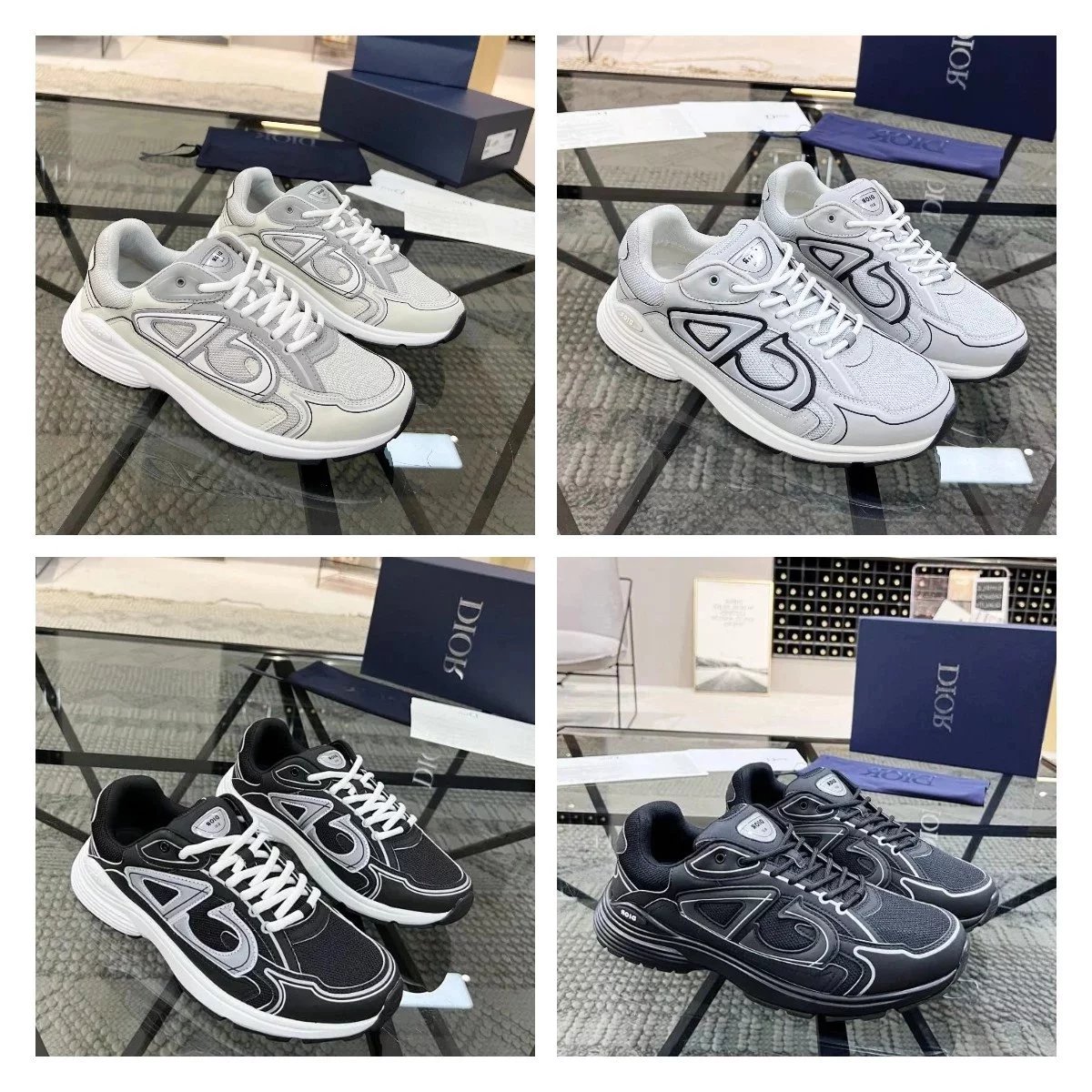 Dior Men's and Women's Sneakers Fashion Sport Shoes