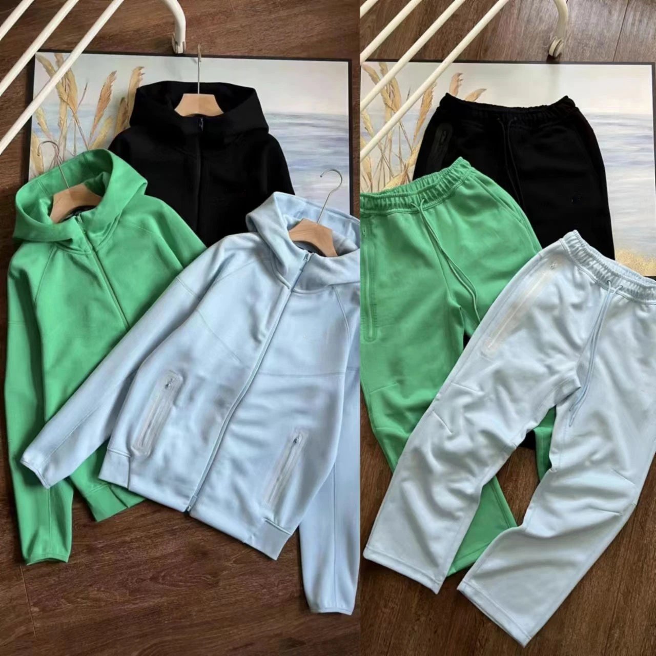 Comfortable Hoodie and Sweatpants Set for Men Women - Casual Sportswear