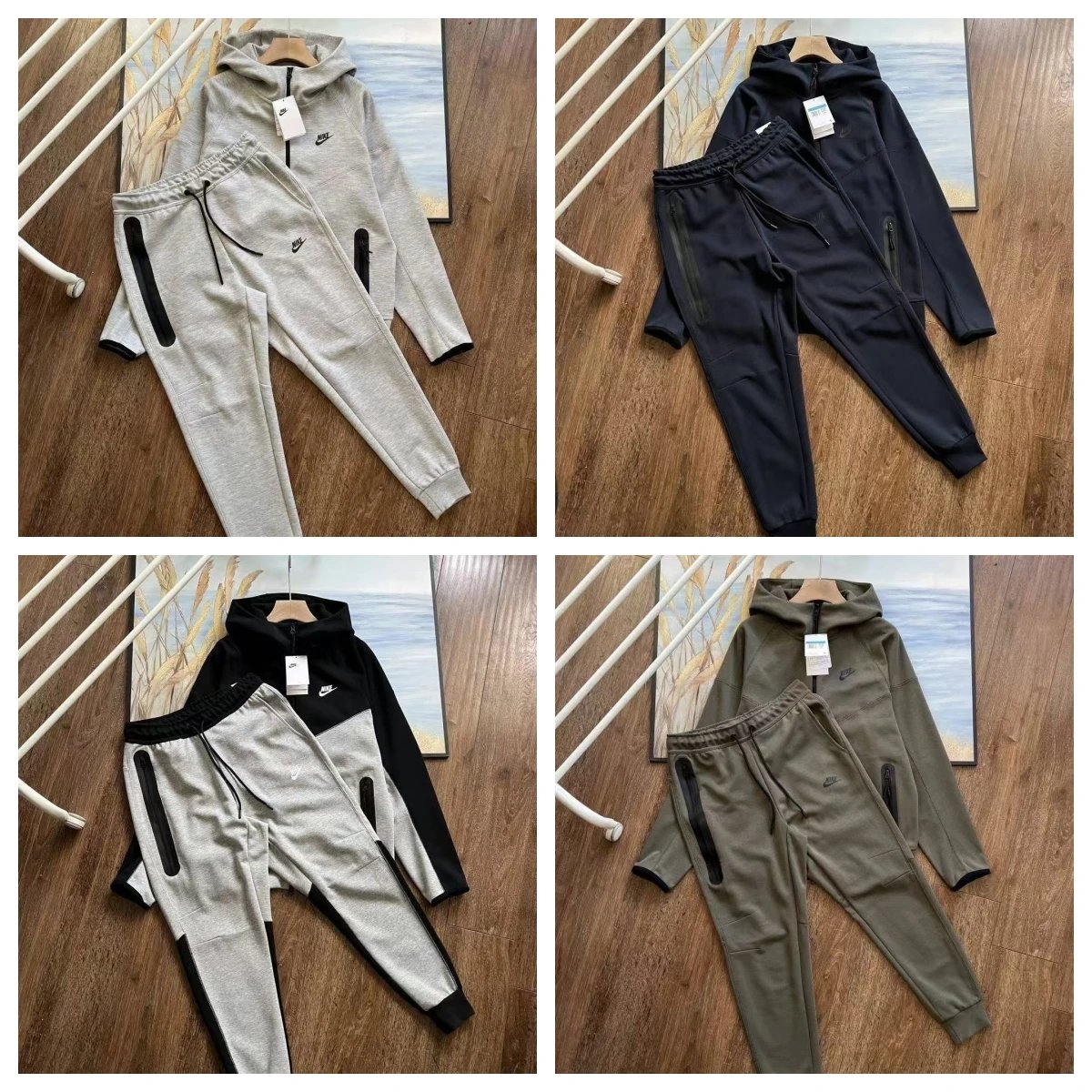 Nike Hoodie and Jogger Set for Men and Women