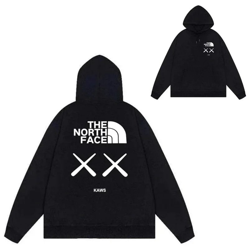 KAWS x The North Face Black Hoodie Sweatshirt