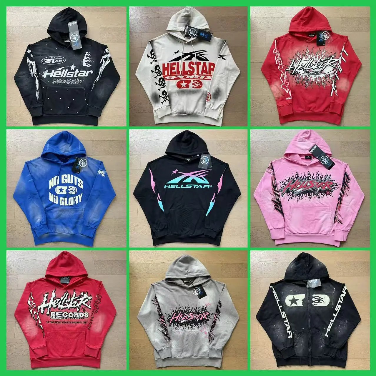 Hellstar Hoodies Sweatshirts for Men and Women
