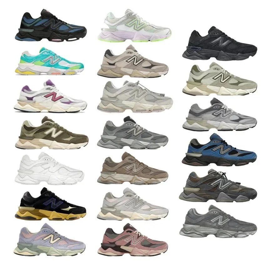 New Balance 9060 Sneakers Men Women Fashion Running Shoes