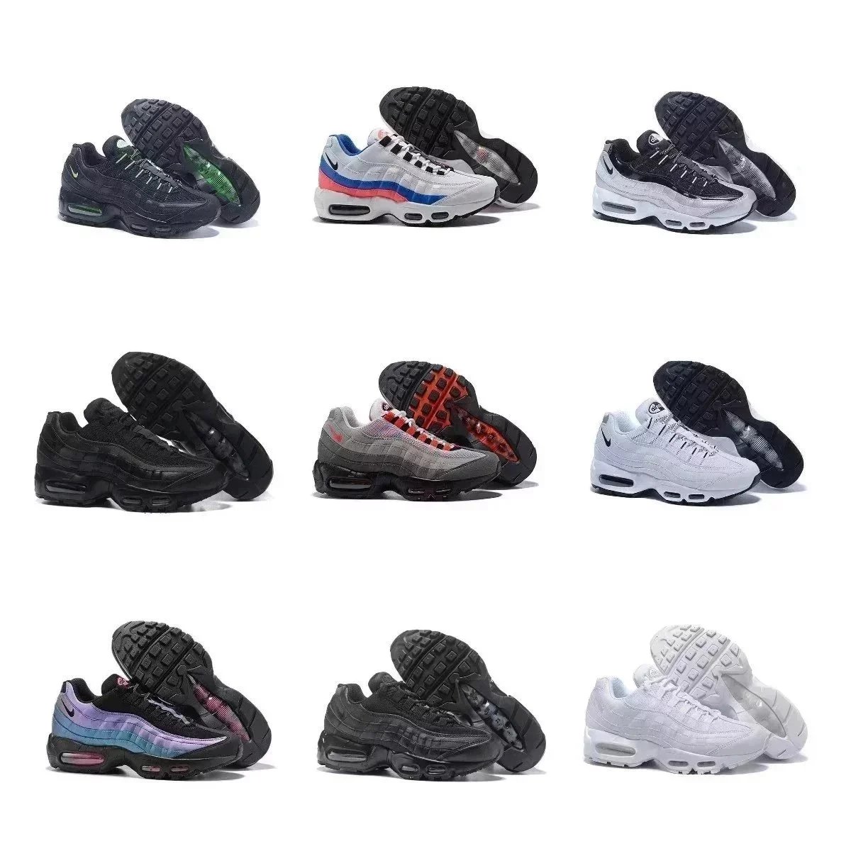 Nike Air Max 95 Sneakers Men Women Running Shoes Classic Athletic Footwear