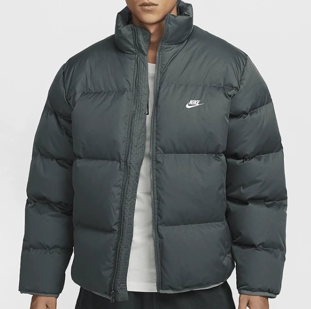 Nike Men's Puffer Jacket Winter Warm Coat