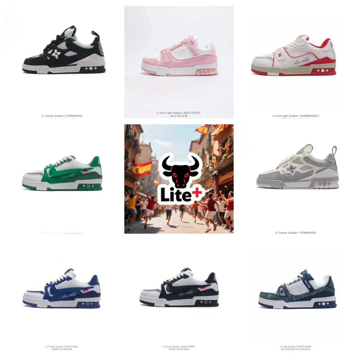 Lite+ Lv Trainer Sneaker Collection for Men and Women