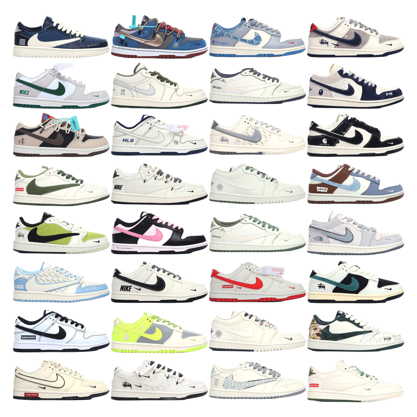 Nike Dunk Low Sneakers Collection Various Colors and Collaborations