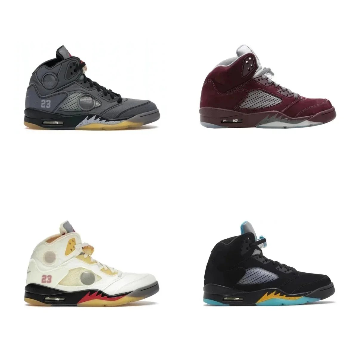 Air Jordan 5 Retro Sneakers Men's Basketball Shoes