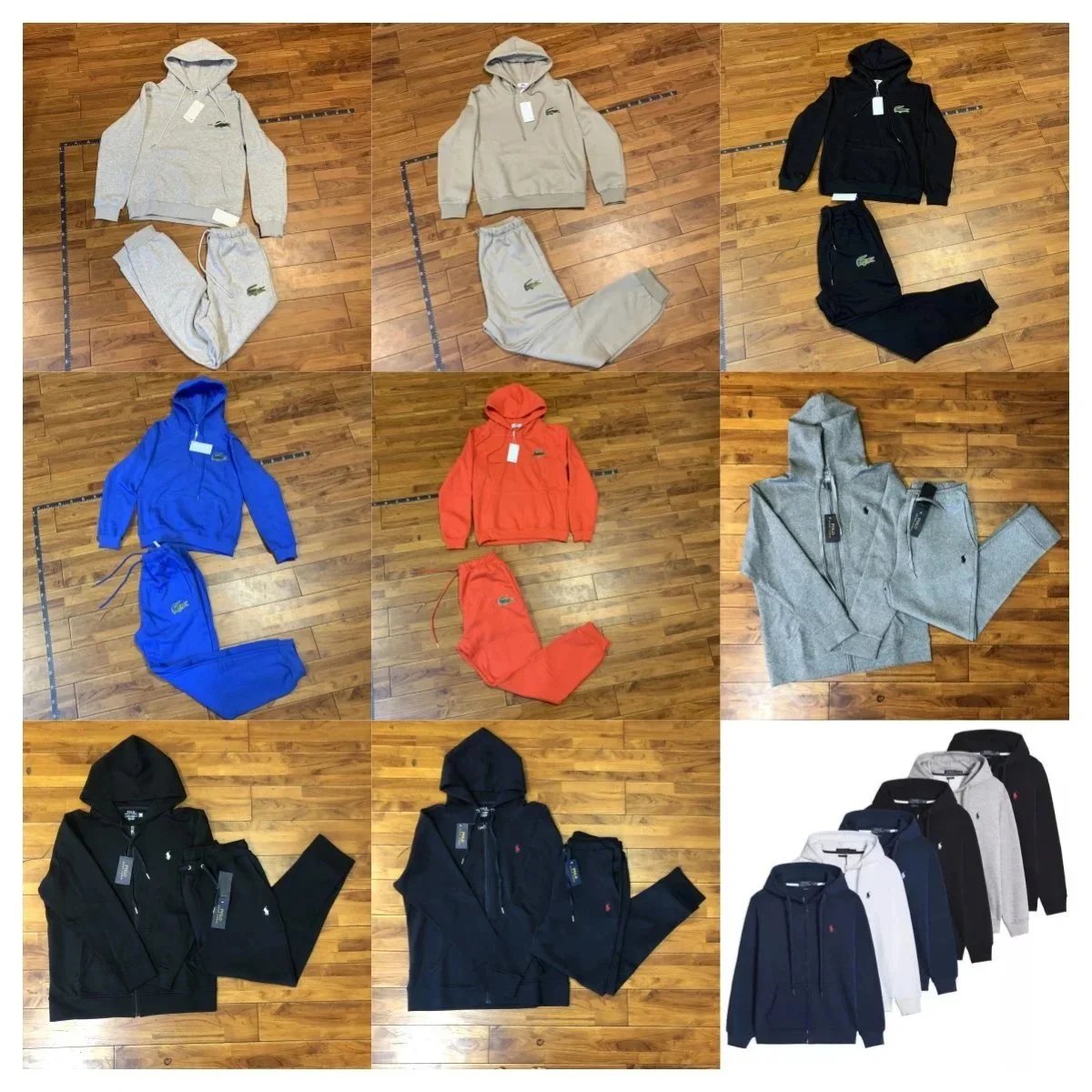 Lacoste Men's Hoodie and Sweatpants Set