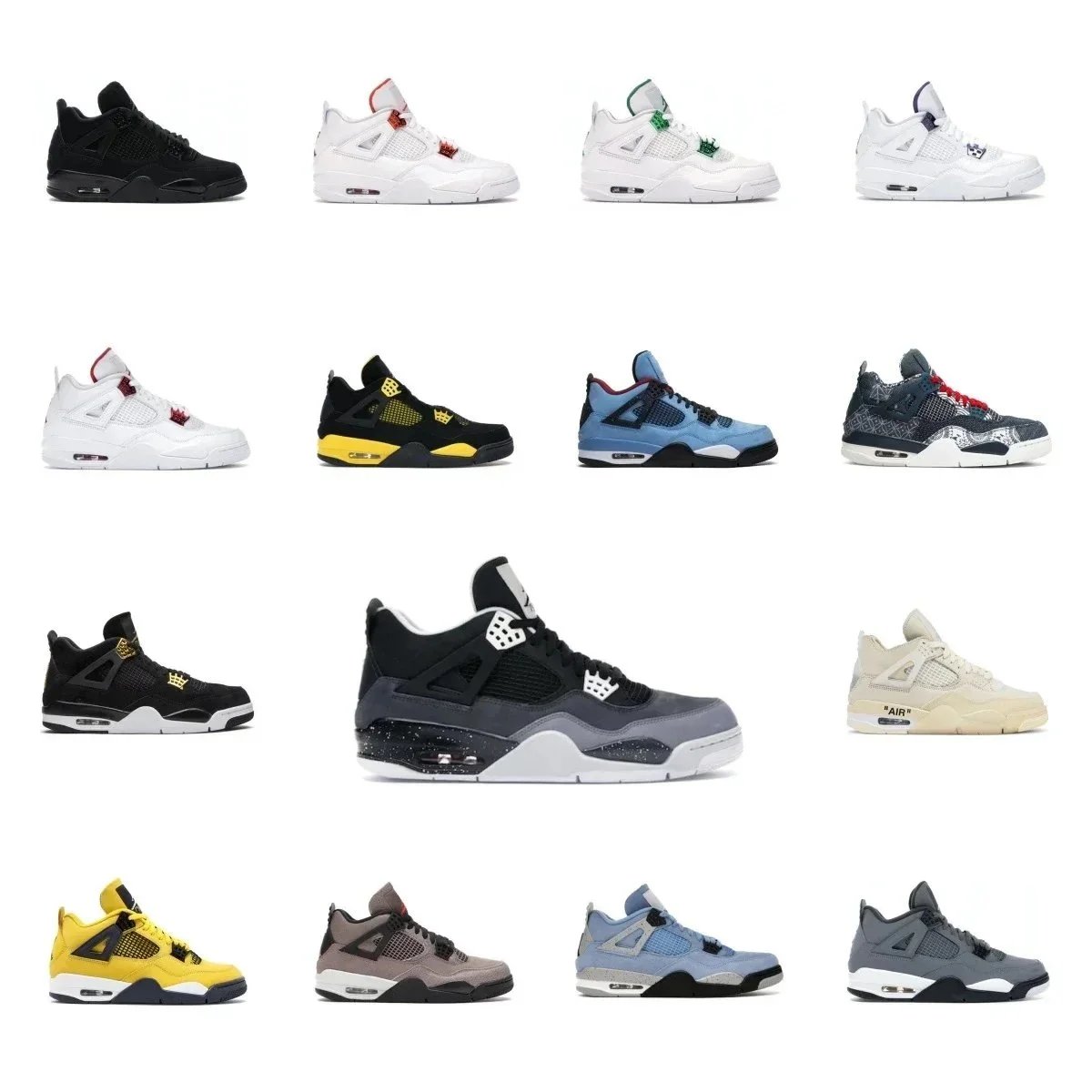 Air Jordan 4 Sneakers Men's Basketball Shoes