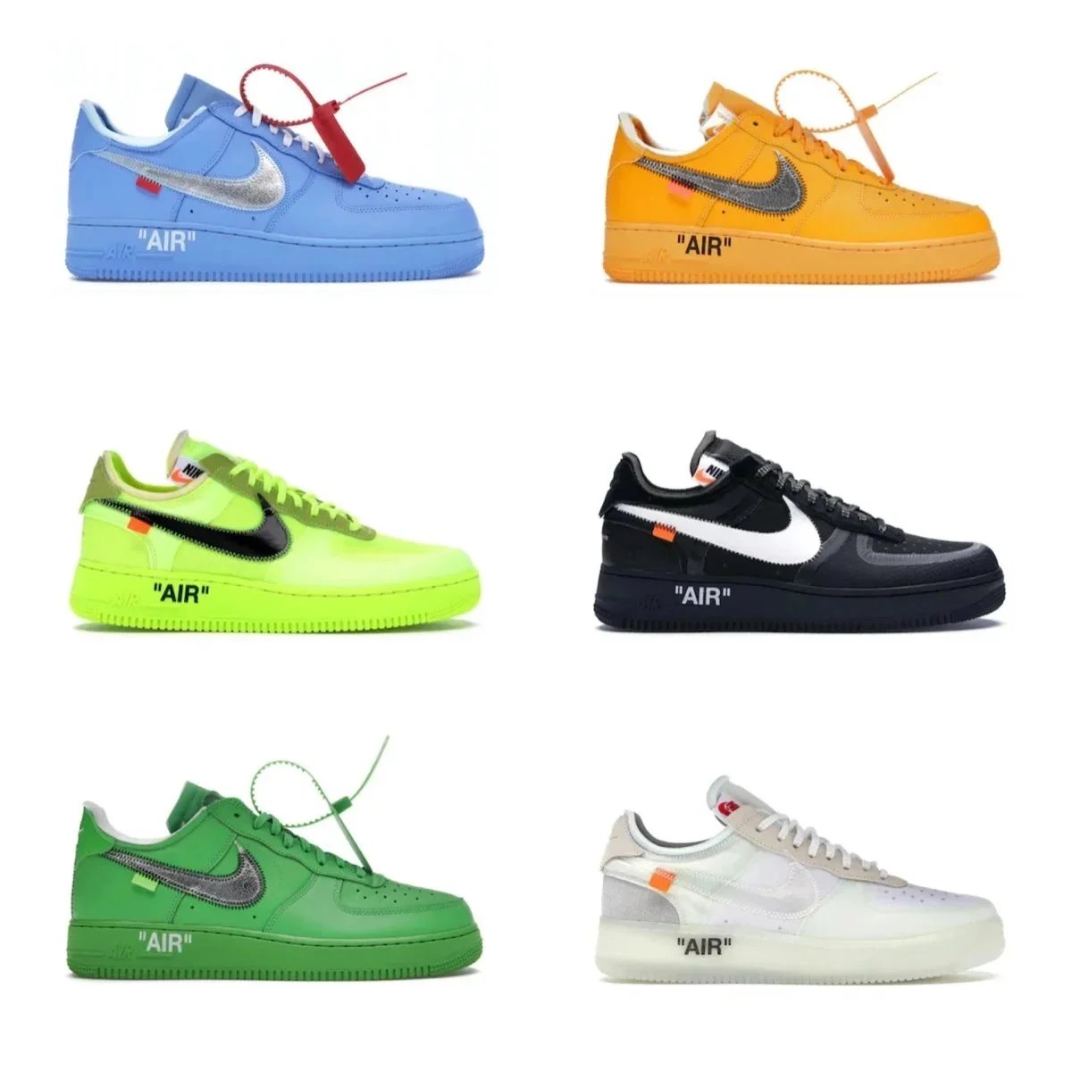 OFF-WHITE x Nike Air Force 1 Low Sneakers