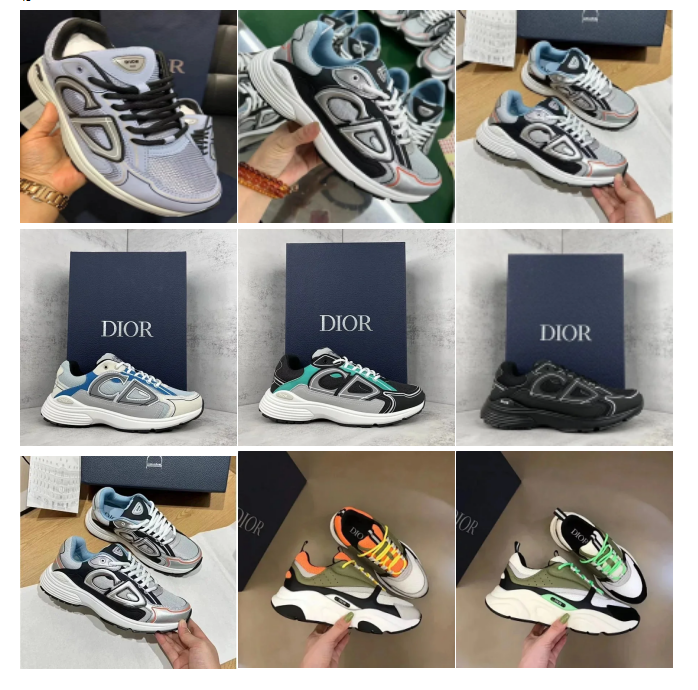 Dior Sneakers Men Women Fashion Sport Shoes